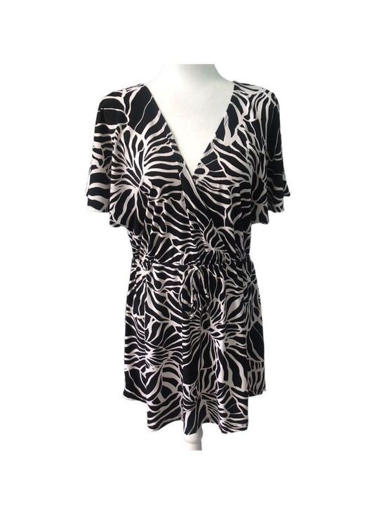 J. Valdi Other - J Valdi Flower Surplice Swim Cover Up